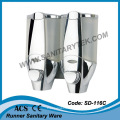 Double ABS Plastic Wall Mounted Liquid Soap Dispenser (SD-118C)